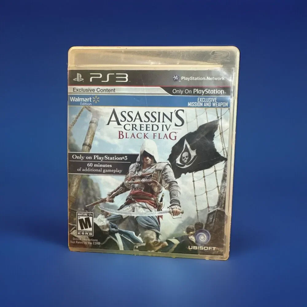 Assassin's Creed IV: Black Flag -- Walmart Edition Sony PlayStation 3 PS3 CIB